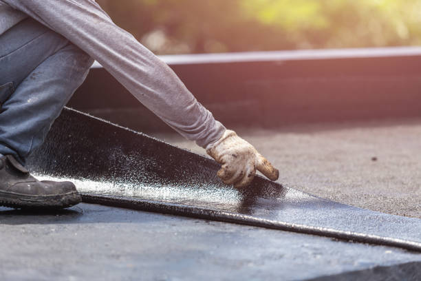 Professional Crawl Space Encapsulation technician working in Bismarck, IL